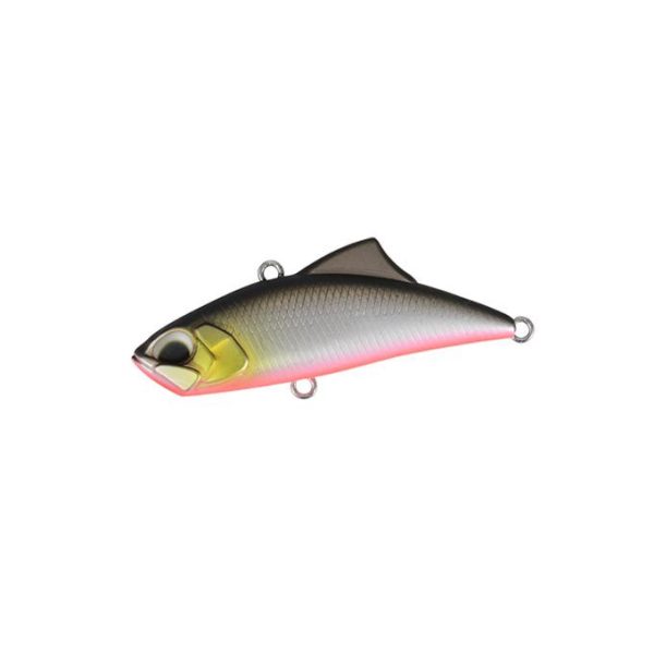 Duo Spearhead Ryuki VIB 4,5cm 5,3gr ASA4082 Mat Black Back RB Süllyedő Wobbler