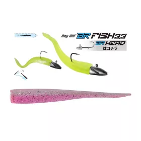   Duo Bayruf BR Fish 8,4cm S042 UV Clear Pink Plasztik Csali 7db