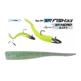   Duo Bayruf BR Fish 8,4cm S045 Kibinago Green Plasztik Csali 7db