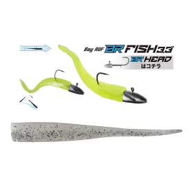   Duo Bayruf BR Fish 8,4cm S047 Shirasu Pearl Plasztik Csali 7db