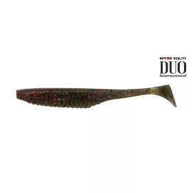   Duo Realis Versa Shad 7,6cm F018 Green Pumpkin Red Flake Plasztik Csali 10db