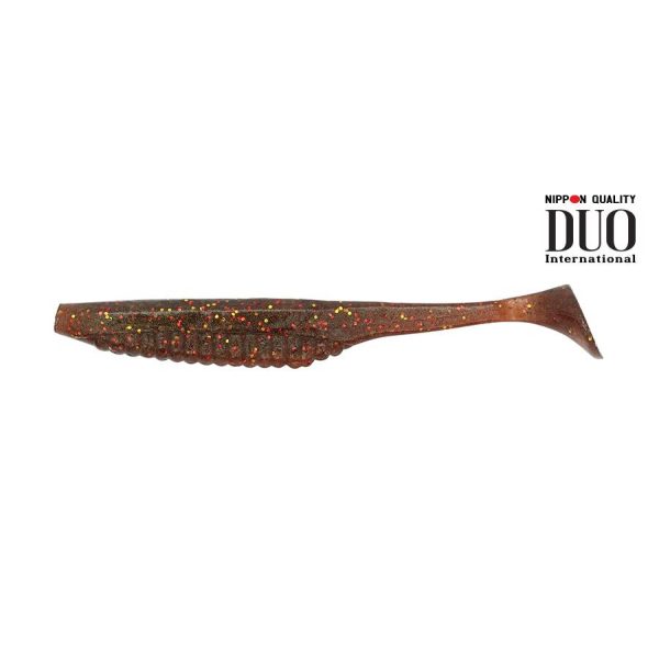Duo Realis Versa Shad 7,6cm F079 Dark Motor Oil UV Plasztik Csali 10db