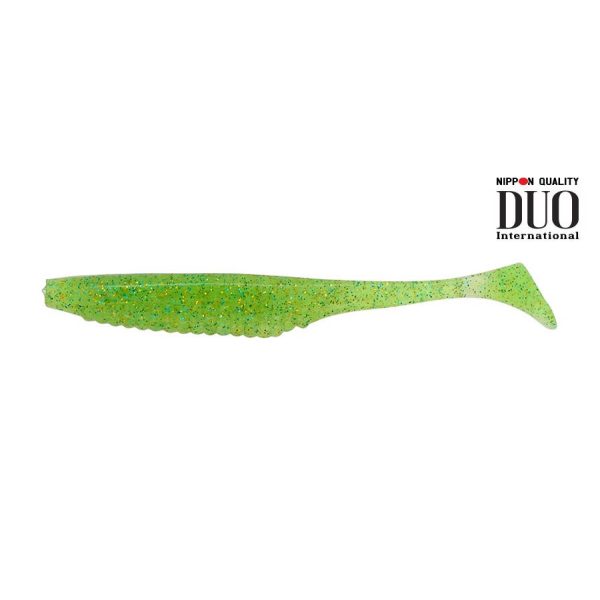 Duo Realis Versa Shad 7,6cm F084 Lime Chartreuse UV Plasztik Csali 10db