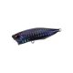 Duo Realis Popper 64 6,4cm 9gr GHA3138 Midnight Black II Felúszó Wobbler