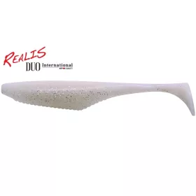   Duo Realis Versa Shad Fat 12,5cm F076 White Back Shad Plasztik Csali 5db