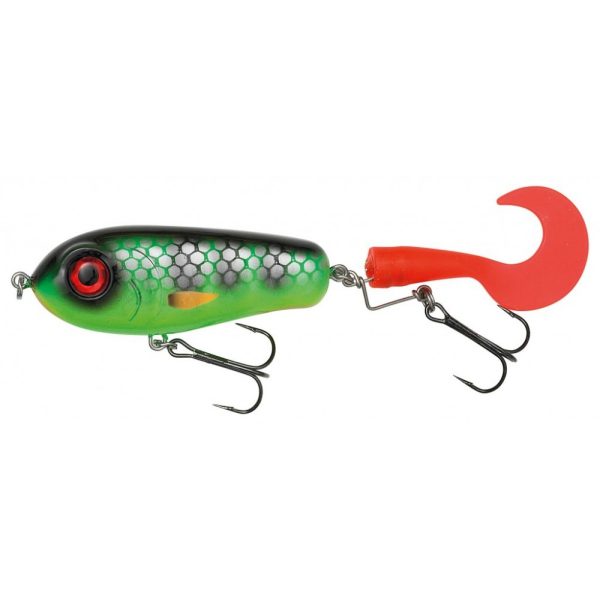 KINETIC Humpy Dumpy 95mm 75g Green Grass Tailspin