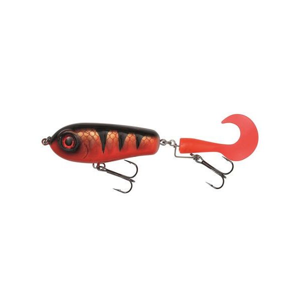 KINETIC Humpy Dumpy 95mm 75g Red Tiger Tailspin