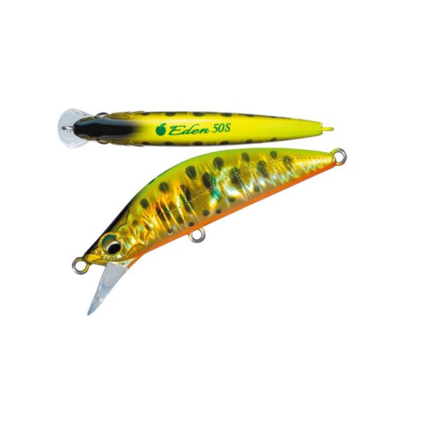 Major Craft Finetail Eden 60H 6cm 7gr #013 Gold Chart Yamame Süllyedő Wobbler