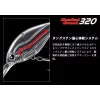 Evergreen Combat Crank 320 6,4cm 16,5gr #46 Matt Hot Tiger Wobbler