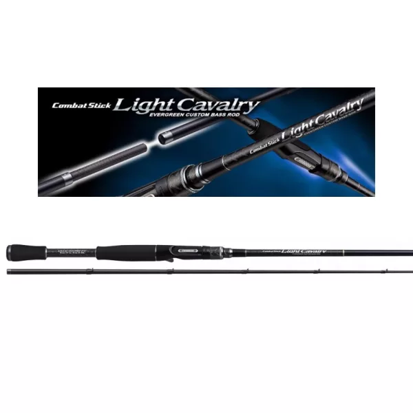 Evergreen Light Cavarly CLCC-611MH Baitcast 211cm 7-28gr 2 Részes Pergető Bot