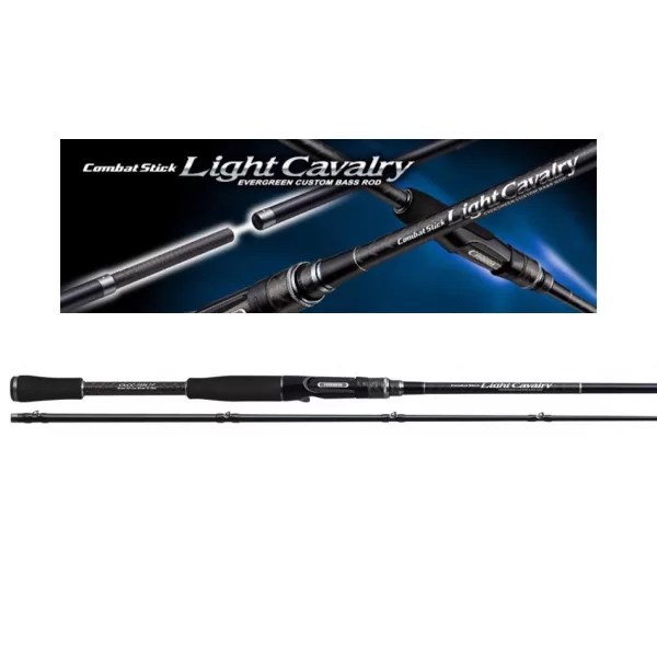 Evergreen Light Cavarly CLCC-71H Baitcast 216cm 10,5-56gr 2 Részes Pergető Bot