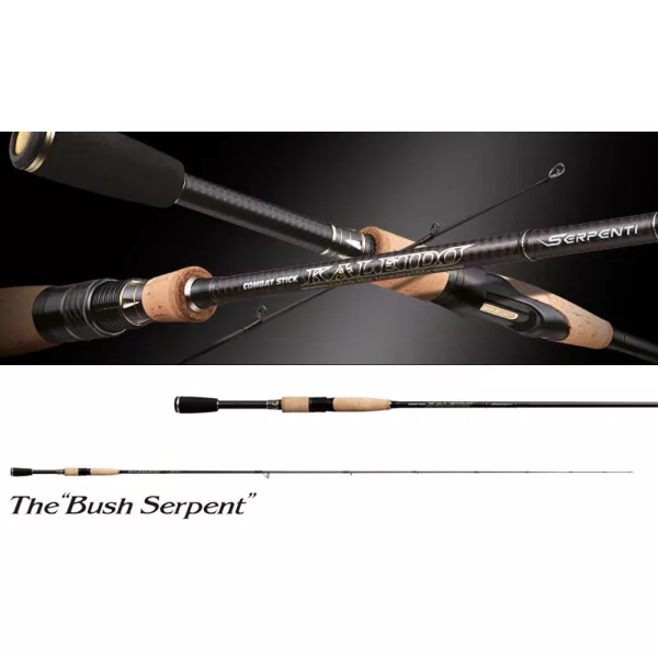 Evergreen Kaleido Serpenti TKSS-66MHST The Bush Serpent 198cm 1,8-21gr 1 Részes Pergető Bot