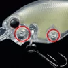 Evergreen Wildhunch 5,2cm 9,6gr #288 Secret White Lime Wobbler