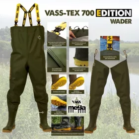 Vass-Tex 700E Melles Csizma 43