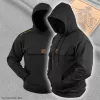Vass-Tex Culture Fishing Fekete Kapucnis Pulóver S