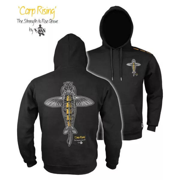 Vass-Tex Carp Rising Fekete Pulóver L