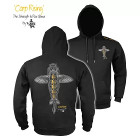 Vass-Tex Carp Rising Fekete Pulóver XL