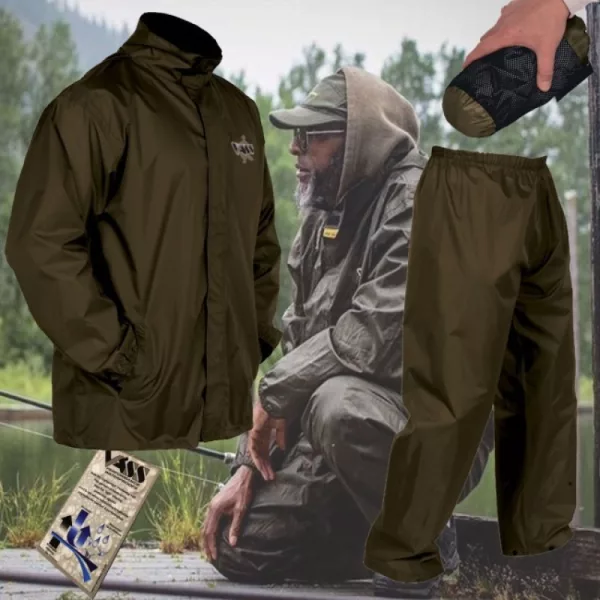 Vass-Tex Lightweight Waterproof Packaway Esőruha Szett L