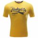 BKK Hooked  On Fishing  T Shirt Yellow Póló XL