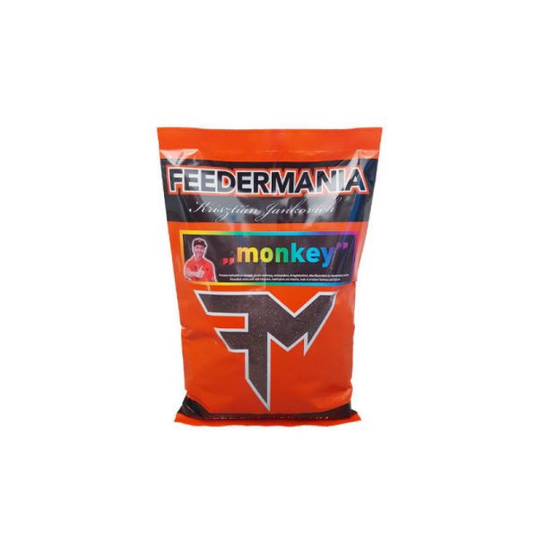 Feedermánia Groundbait Monkey, Hallisztes, Feeder horgászat, 800gr - Csalizás, etetés|Etetőanyagok