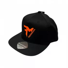 Feedermánia Fekete-Fluo Narancssárga Snapback