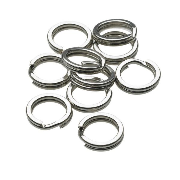 KINETIC 3X Strong Splitring 14mm 10pcs Kulcskarika