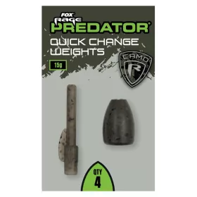   Fox Rage Predator Camo Quick Change Weights Gyorscserélő Úszósúly 15gr 4db
