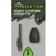 Fox Rage Predator Camo Quick Change Weights Gyorscserélő Úszósúly 25gr 3db