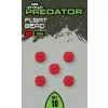 Fox Rage Predator Red Float Bead Piros Gyöngy 10mm 10db