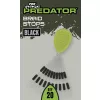 Fox Rage Predator Braid Stops Black Ütköző 20db