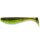 FISHUP Wizzle Shad 3" (8pcs.), #204 - Green Pumpkin/Chartreuse Plasztik műcsali