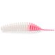 FISHUP Tanta 1.5" (10pcs.), #132 - White/Bubble Gum Plasztik műcsali