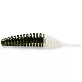   FISHUP Tanta 3,81cm (10pcs.), #140 - Dark Olive/White Plasztik műcsali