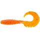 FISHUP Fancy Grub 2.5" (10pcs.), #049 - Orange Pumpkin/Black Plasztik műcsali