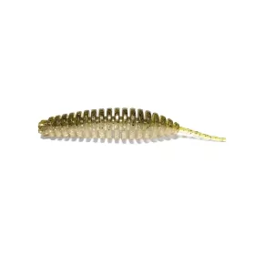   FISHUP Tanta 6,35cm #202 Green Pumpkin - Pearl Plasztik Csali 8db
