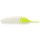 FISHUP Tanta 2.5" (8pcs.), #131 - White/Hot Chartreuse Plasztik műcsali