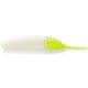 FISHUP Tanta 2.5" (8pcs.), #131 - White/Hot Chartreuse Plasztik műcsali