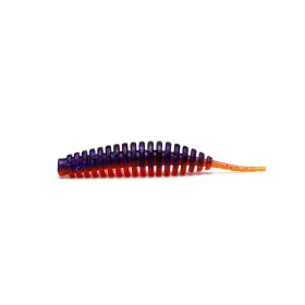   FISHUP Tanta 6,35cm #207 Dark Violet - Orange Plasztik Csali 8db
