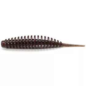  FISHUP Tanta 2,54cm (12pcs.), #050 - Green Pumpkin Brown/Red & Purple Plasztik műcsali
