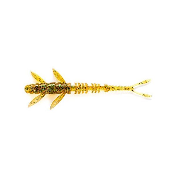 FISHUP Flit 4" (7pcs.), #036 - Caramel/Green & Black Plasztik műcsali