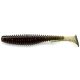 FISHUP U-Shad 2" (10pcs.), #043 - Watermelon Brown/Black Plasztik műcsali