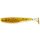 FISHUP U-Shad 2.5" (9pcs.), #036 - Caramel/Green & Black Plasztik műcsali