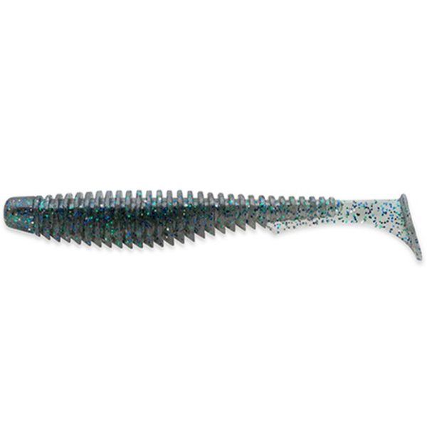 FISHUP U-Shad 2.5" (9pcs.), #057 - Bluegill Plasztik műcsali