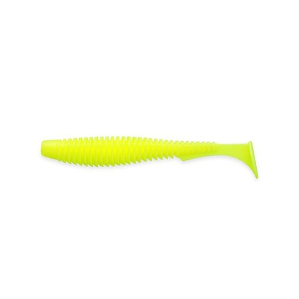 FISHUP U-Shad 2.5" (9pcs.), #046 - Lemon Plasztik műcsali