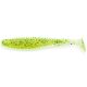 FISHUP U-Shad 4" (8pcs.), #026 - Flo Chartreuse/Green Plasztik műcsali