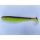 FISHUP U-Shad 4" (8pcs.), #203 - Green Pumpkin/Flo Chartreuse Plasztik műcsali