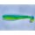 FISHUP U-Shad 4" (8pcs.), #206 - Sky/Chartreuse Plasztik műcsali