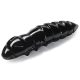 FISHUP Pupa 0.9" (12pcs.), #101 - Black Plasztik műcsali