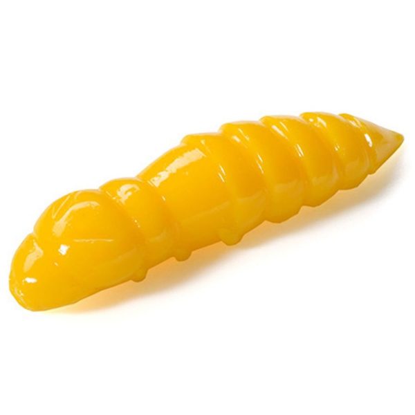 FISHUP Pupa 1.2" (10pcs.), #103 - Yellow Plasztik műcsali