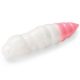 FISHUP Pupa 3,04cm (10pcs.), #132 - White/Bubble Gum Plasztik műcsali
